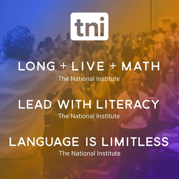 Long Live Math: The National Institute teachers professional development event